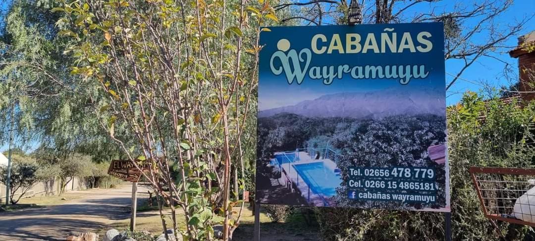 Cabanas Wayramuyu Merlo Exteriér fotografie